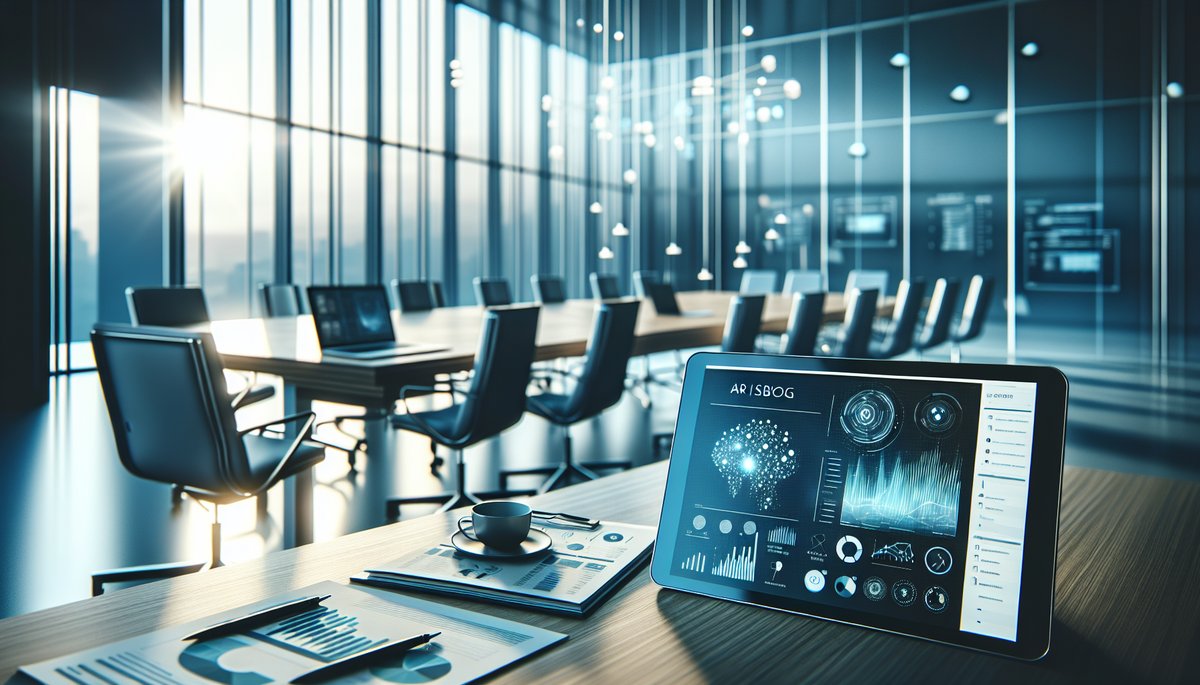 Close-up of a digital tablet showing AI analytics for faster claim settlement in workers' compensati